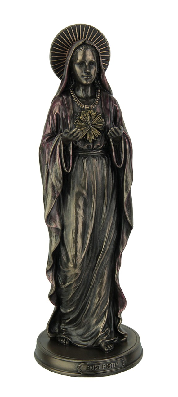 Lady Portia Aquarian Divine Justice Bronze Finish Statue